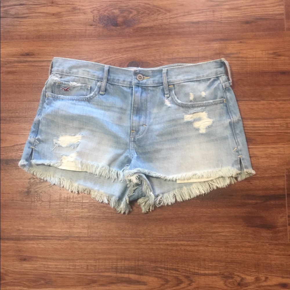 Hollister jean shorts